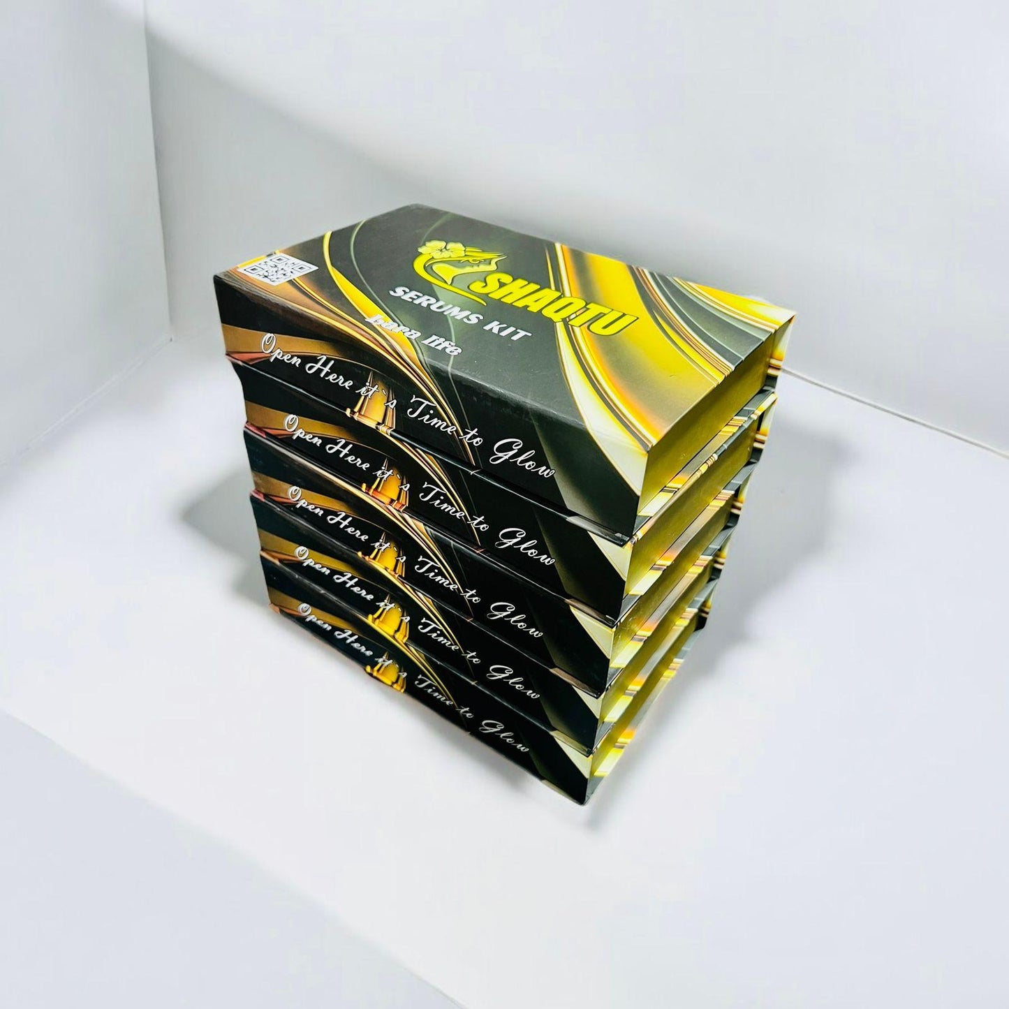 Complete Skin Transformation Kit – 4 Professional Serums for Brightening, Anti-Aging, and Hydration