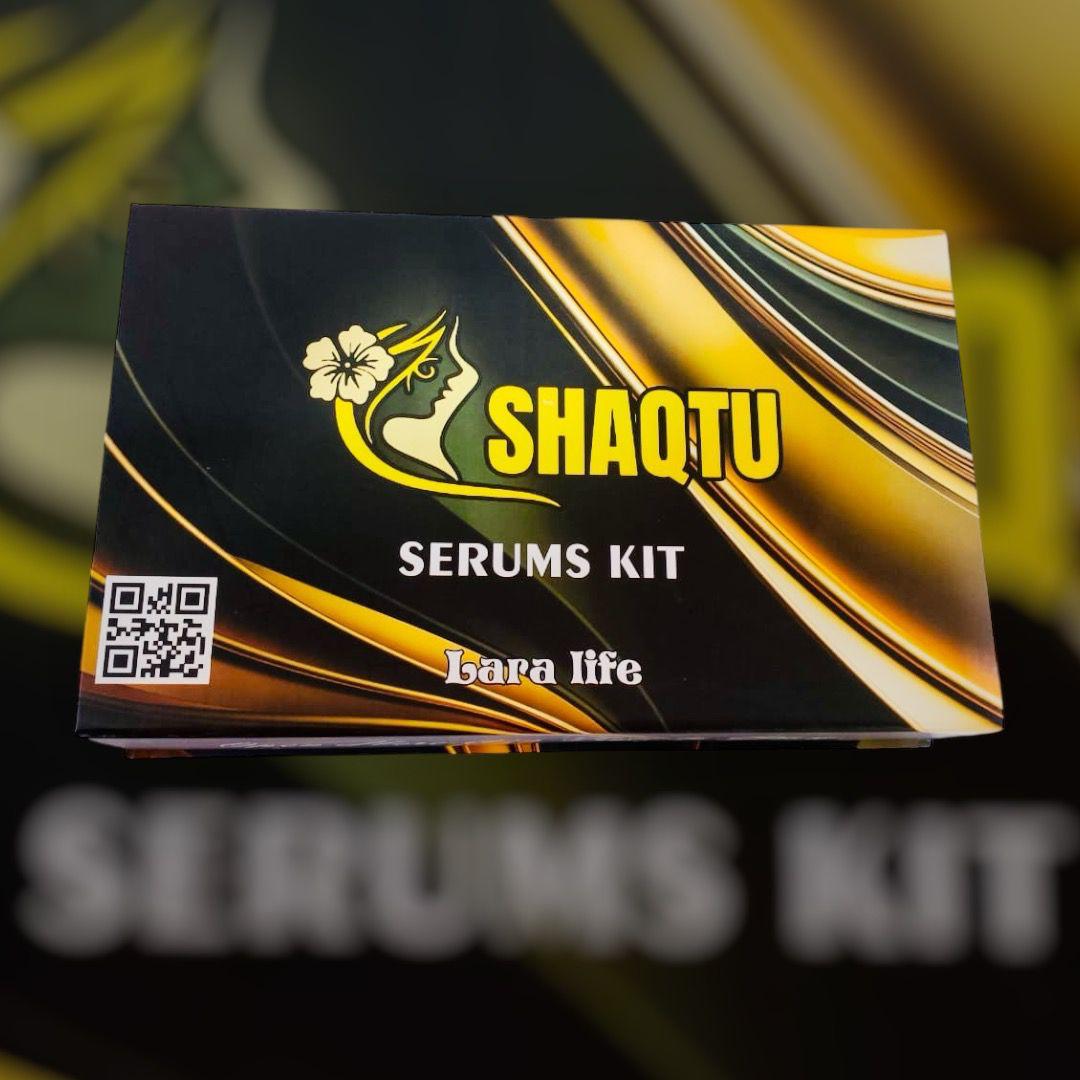 Complete Skin Transformation Kit – 4 Professional Serums for Brightening, Anti-Aging, and Hydration