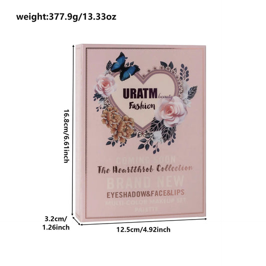 78-Color All-in-One Makeup Palette – 5-Layer Book Design | Eyeshadow, Blush, Contour, Highlighter Set