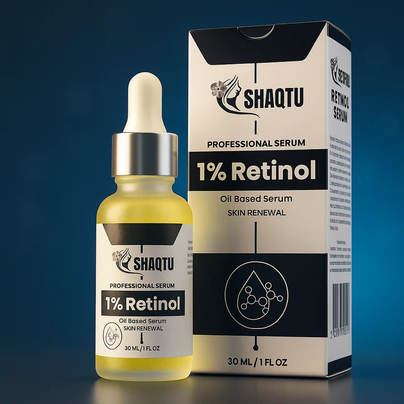 Retinol Serum 1% (30ml) – Anti-Aging Treatment for Fine Lines, Wrinkles & Smooth Skin