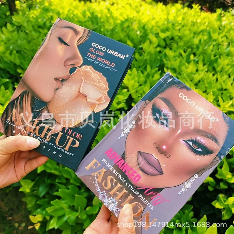 48-Color Professional Eyeshadow Palette | Matte, Shimmer, Metallic & Glitter | Long-Lasting Eye Makeup Book